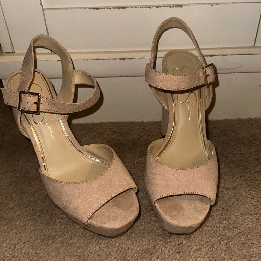 Jessica Simpson Suede Heels